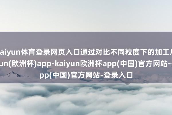 kaiyun体育登录网页入口通过对比不同粒度下的加工后果-kaiyun(欧洲杯)app-kaiyun欧洲杯app(中国)官方网站-登录入口