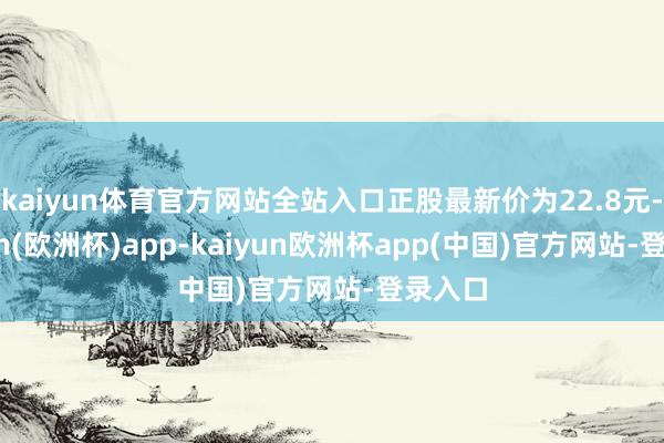 kaiyun体育官方网站全站入口正股最新价为22.8元-kaiyun(欧洲杯)app-kaiyun欧洲杯app(中国)官方网站-登录入口