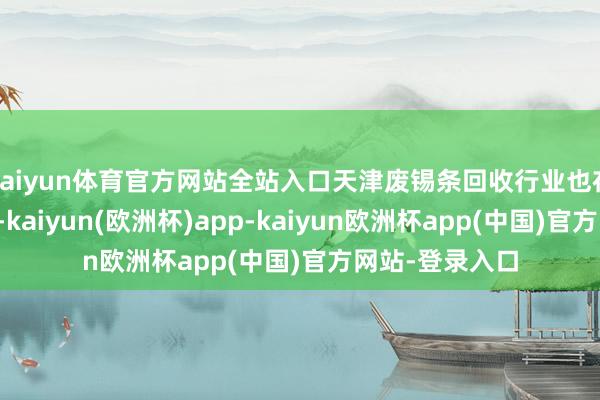 kaiyun体育官方网站全站入口天津废锡条回收行业也在不断取得龙套-kaiyun(欧洲杯)app-kaiyun欧洲杯app(中国)官方网站-登录入口