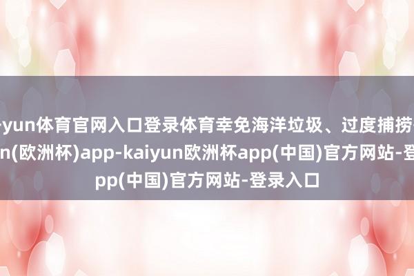 开yun体育官网入口登录体育幸免海洋垃圾、过度捕捞等-kaiyun(欧洲杯)app-kaiyun欧洲杯app(中国)官方网站-登录入口