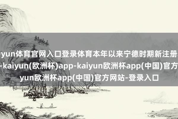 开yun体育官网入口登录体育本年以来宁德时期新注册软件文章权54个-kaiyun(欧洲杯)app-kaiyun欧洲杯app(中国)官方网站-登录入口