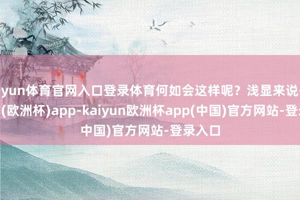 开yun体育官网入口登录体育何如会这样呢？浅显来说-kaiyun(欧洲杯)app-kaiyun欧洲杯app(中国)官方网站-登录入口