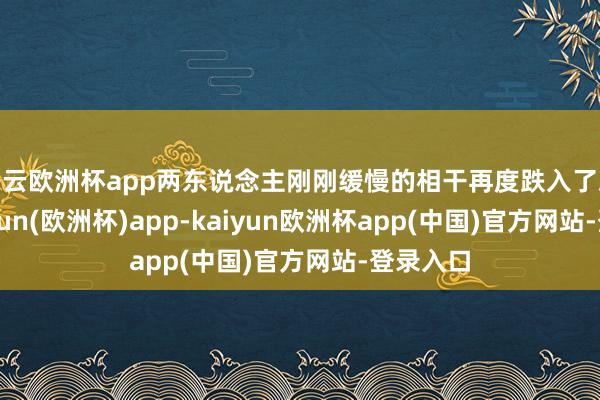 开云欧洲杯app两东说念主刚刚缓慢的相干再度跌入了冰点-kaiyun(欧洲杯)app-kaiyun欧洲杯app(中国)官方网站-登录入口